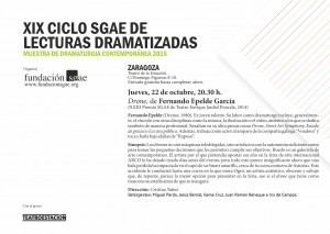 Lecturas 22 Drone Zaragoza actores