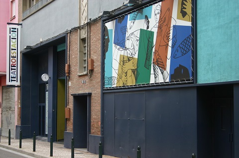 Fachada del Teatro de la Estación